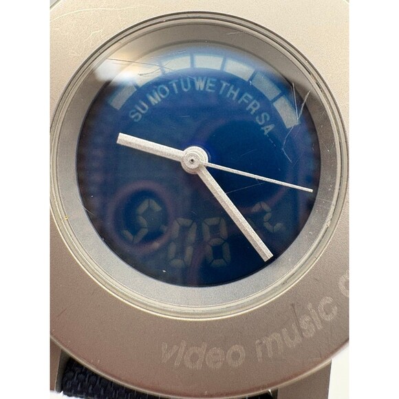 Ultra Rare 2001 MTV VMA Limited Edition Staff Hybrid Watch New Battery 01 - Picture 4 of 10